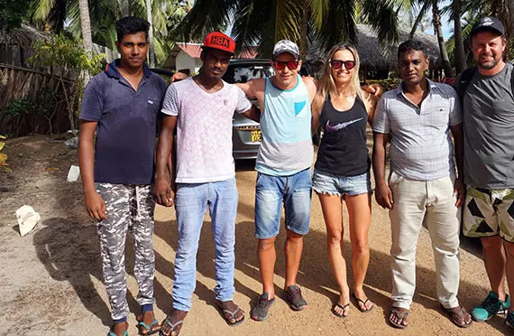 Fishing tour near Kalpitiya